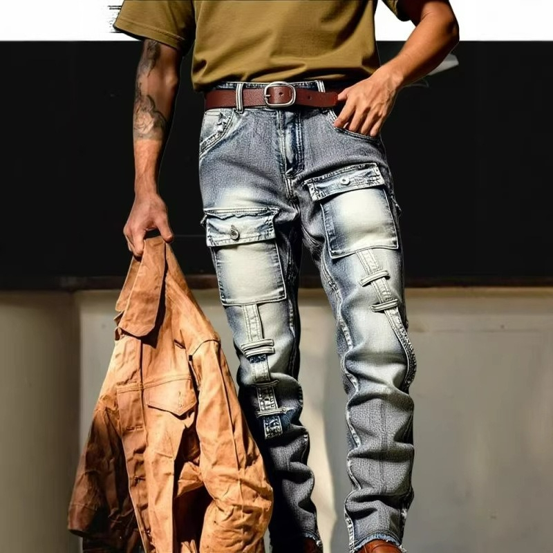 Men's Distressed Washed High S - đánh giá và giá Streetwear Brand Essentials