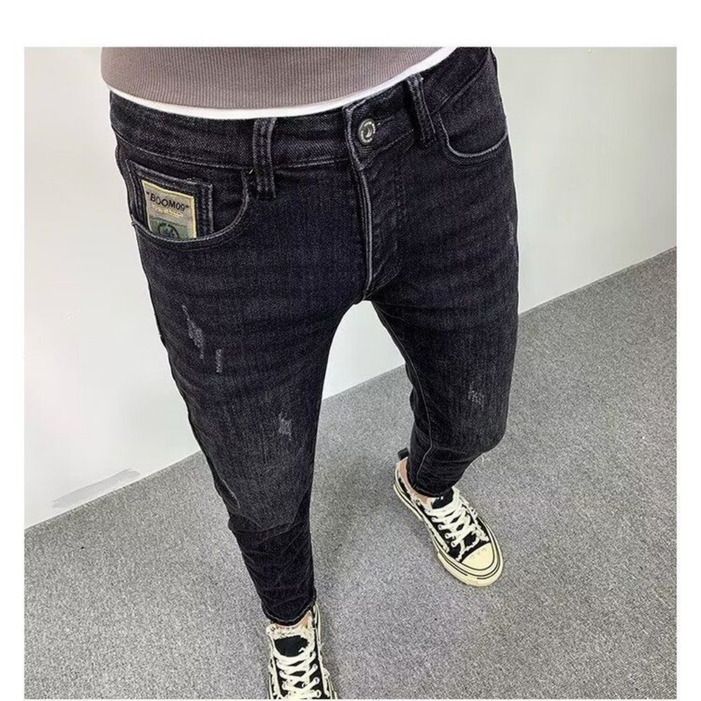 New Fashion Spring Autumn Men' - đánh giá và giá Streetwear Brand Jeans