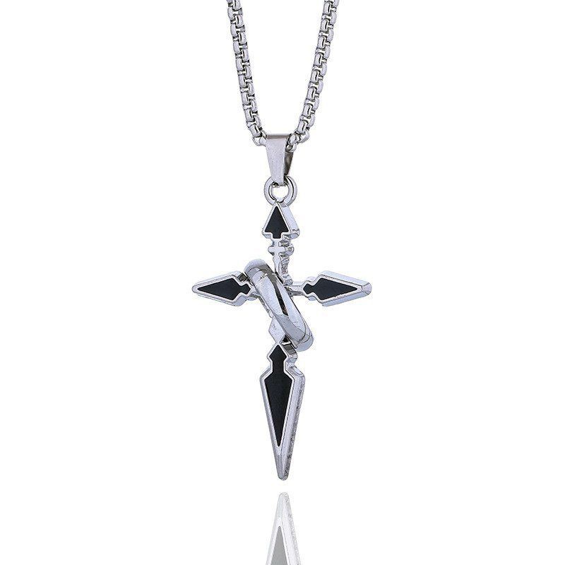 Trendy Brand Cross Pendant Nec - đánh giá và giá Streetwear Brand Rings