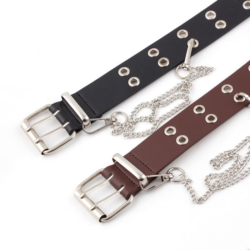 Phụ Nữ Punk Gót Thắt Lưng Thươ - đánh giá và giá Streetwear Brand Belts